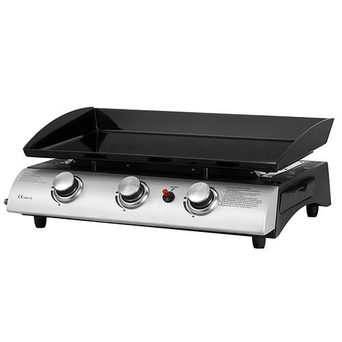 Gas Griddle Flat Top Hot Plate with 3 burners