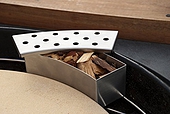 Stainless Steel Curved BBQ Smoker Boxes for Gas Grill