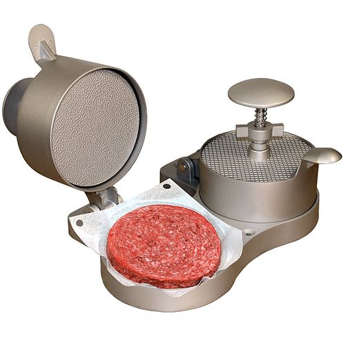 Double Burger Press and Burger Maker