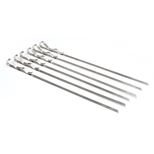 Stainless Steel Grilling Kebab Skewers Set of 6