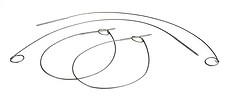 Flexible Wire BBQ Skewers Set of 4