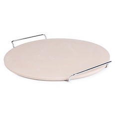 Pizza Grilling Stone set with Peel and Pizza Cutter