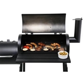 Offset Charcoal Barbecue Smoker Barrel