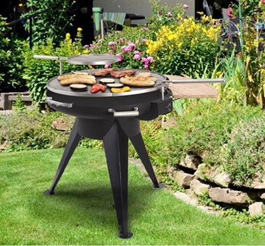 Huge Charcoal BBQ Grill 75cm diameter