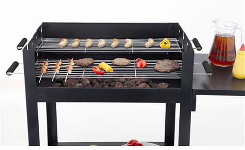 Charcoal BBQ Grill Lambada no screws