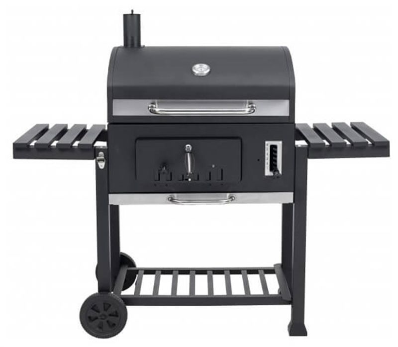 Toronto XXL Charcoal BBQ Grill with Side Tables