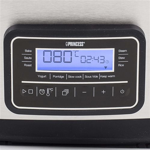 Princess Sous Vide and Multi Cooker 11-in-1 Functions 