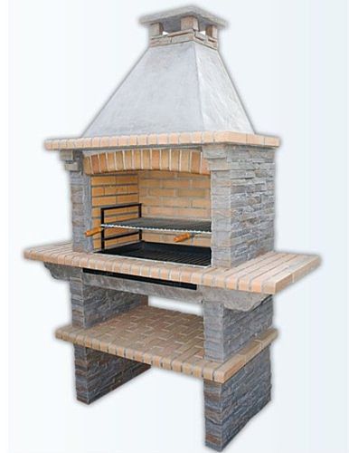 Large Mediterrani Masonry Charcoal BBQ