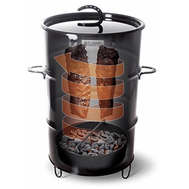 BBQ Barrel Smoker and Pit Grill