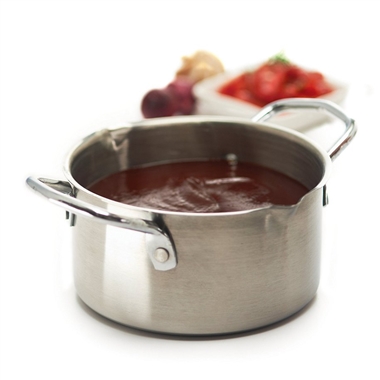 BBQ Sauce Pot or Beans Pot in Stainless Steel