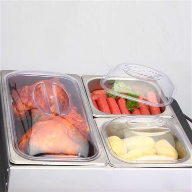 2 in 1 Stainless Steel Buffet Server and Warming Plate