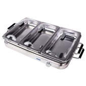 Large 3 Pan Buffet Warmer
