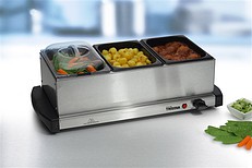 Buffet Warmer with Food