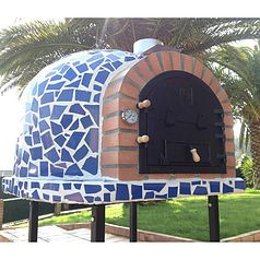Garden Outdoor Pizza Oven Mosaic Effect