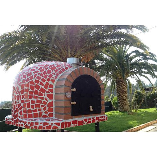 Garden Outdoor Pizza Oven Mosaic Effect