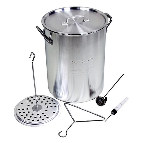 Large Aluminium Turkey Fryer Pot with Lid