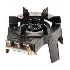 Outdoor Cast Iron Triple Gas Wok Burner