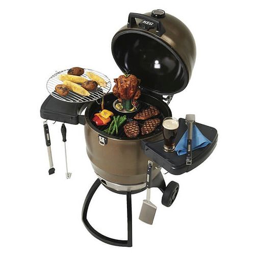 Broil King Steel Keg BKK4000 Charcoal BBQ Grill