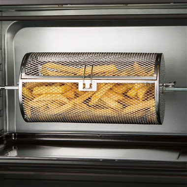 45 Litre Mini Oven with BBQ Rotisserie and Two Hotplates