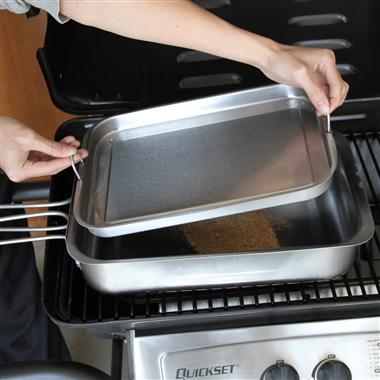 Stovetop Smoker with Instruction Book