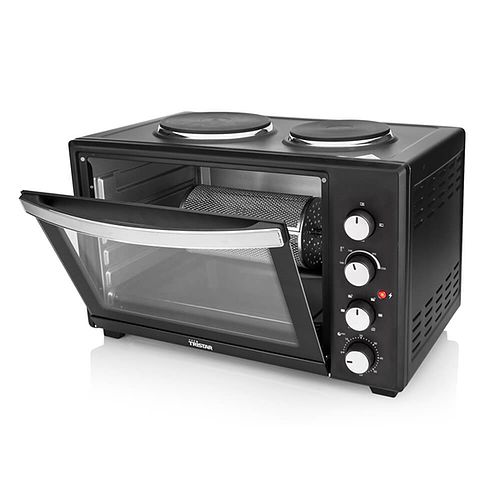 45L Rotisserie Mini Oven with Two Hot Plates